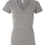 Womens Tri-Blend V-Neck